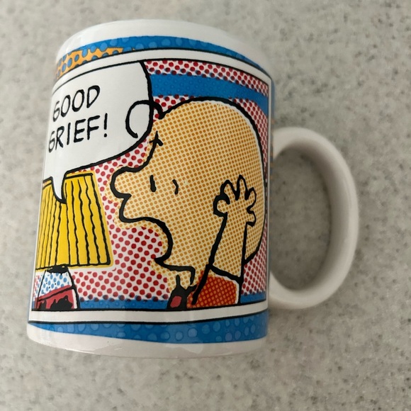Gibson Peanuts Set Of Two Coffee / Tea Mugs Linus And Charlie Brown - Picture 7 of 9
